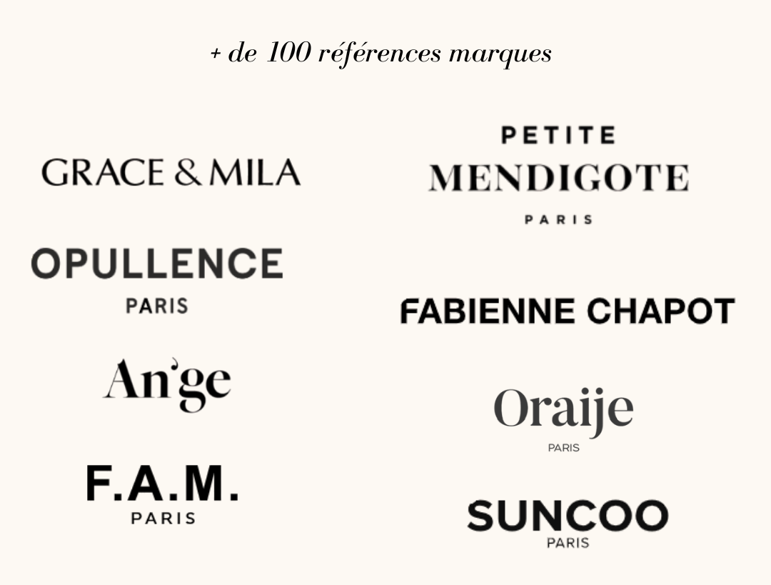 Bannière des marques - Plus de 100 références marques